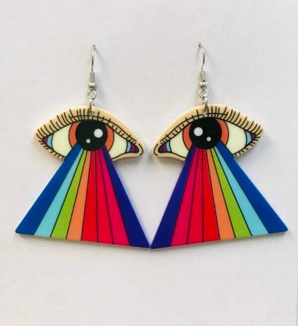 UFO Third Eye Earrings