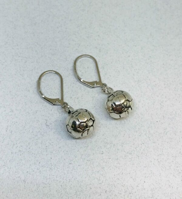 3D_soccer_earrings 3D Soccer Earrings