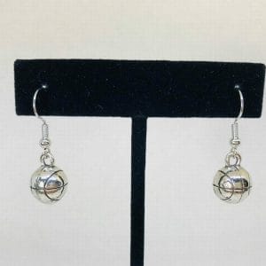 3D Basketball Earrings