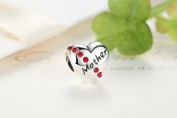 925 Sterling Silver Mother mum, Pandora Charm, Fits Pandora Bracelets, Mother's day Gift, Gift For Mom