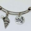 Bangle_With_Narrow_Shell_Mermaid I am really a mermaid bangle