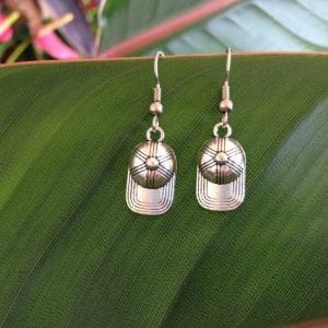 Baseball Cap charm Earrings