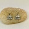 hanburger charm earrings