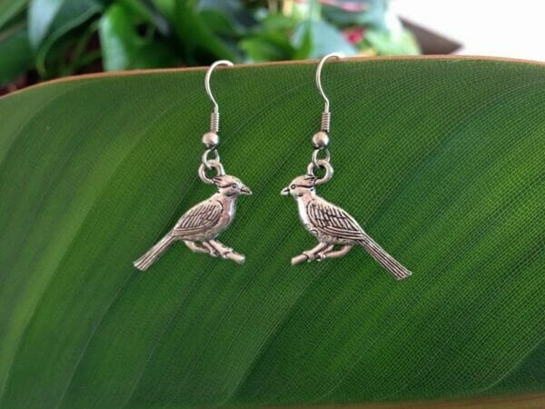 Cardinal_Earrings cardinal earrings bird earrings