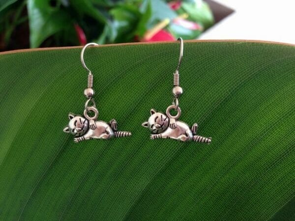 cute cat earrings pet earrings