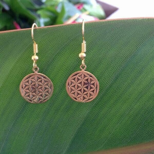 Celtic_Earrings Flower Of Life Earrings
