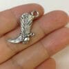 Cowboy boots charm