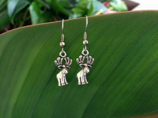 Cute_Moose_Earrings moose earrings baby moose earrings