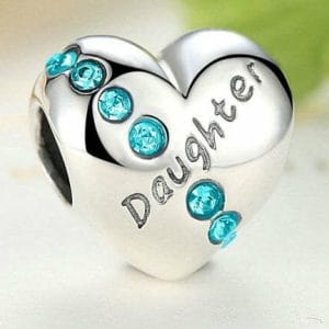Daughter Charm Pandora Charms 925 silver, Pandora Charm, Fits Pandora Bracelets