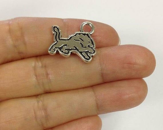 Sports Team Detroit Lion football charm wholesale