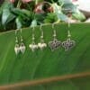Heart charms Earrings