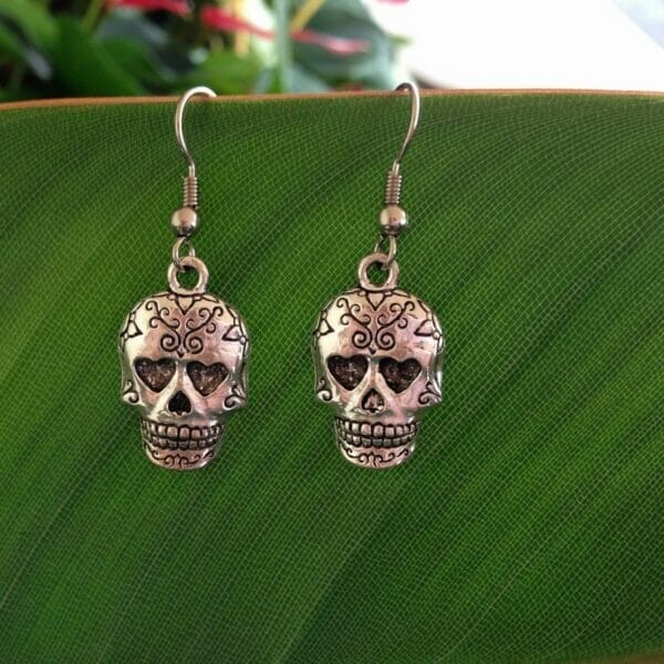 Earrings_Sugar_Skull Sugar Skull Earrings