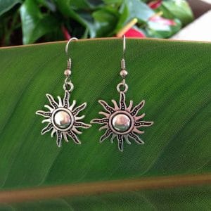 Earrings_Sun_Symbol Sun Symbol Earrings