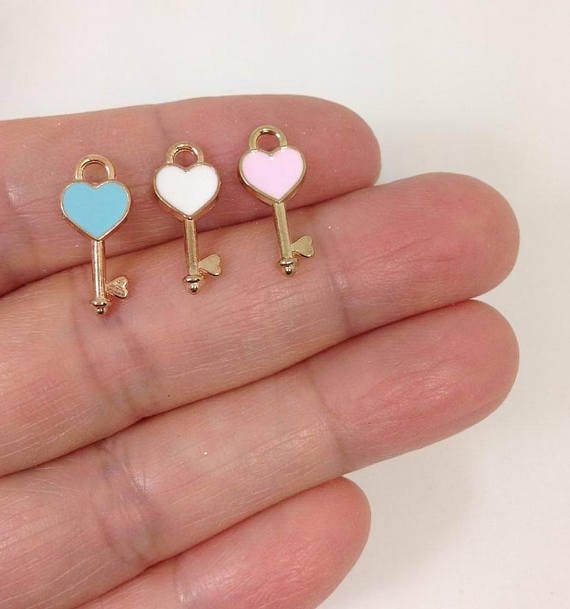 enamel key charm wholesale