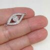 Evil_Eye_Connector_3 Micro Pave CZ Evil Eye Connector