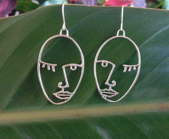 Picasso Face Earrings wholesale lot