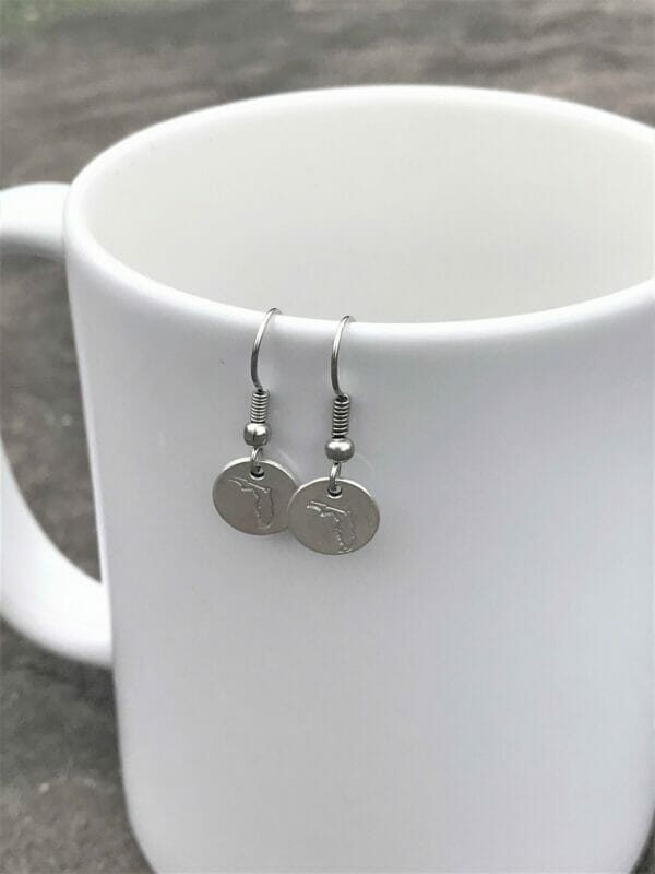 Floridajewelry Texas State Map Earrings -50 states Available