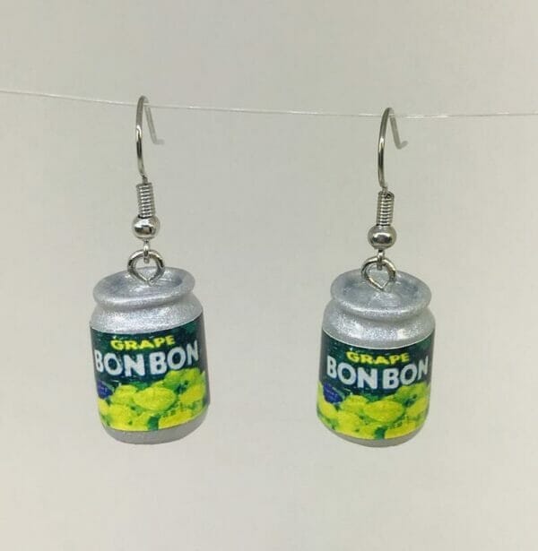 Grapejuicepopsodaearrings korean fashion jewelry