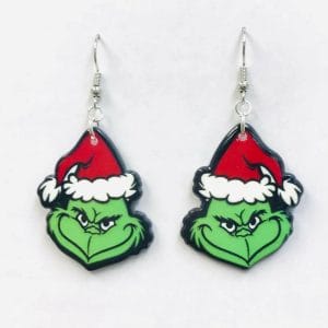 Grinchstolethechrismasearrings Grinch stole the Christmas Earrings