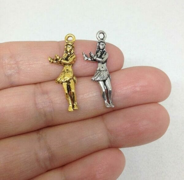 Hawaiian_Hula_Dancer_Charm Hula Dancer Charm