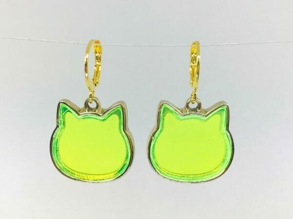 IMG_0268 Cat Face Earrings