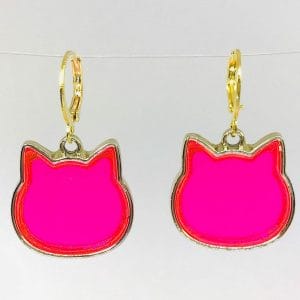Cat Face Earrings