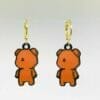 Teddy Bear Earrings