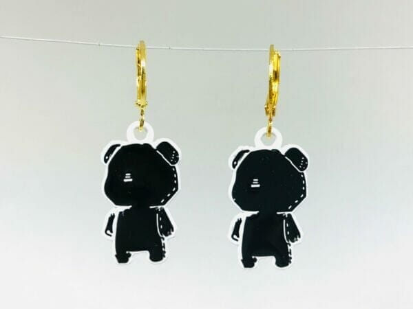 IMG_1786 Teddy Bear Earrings