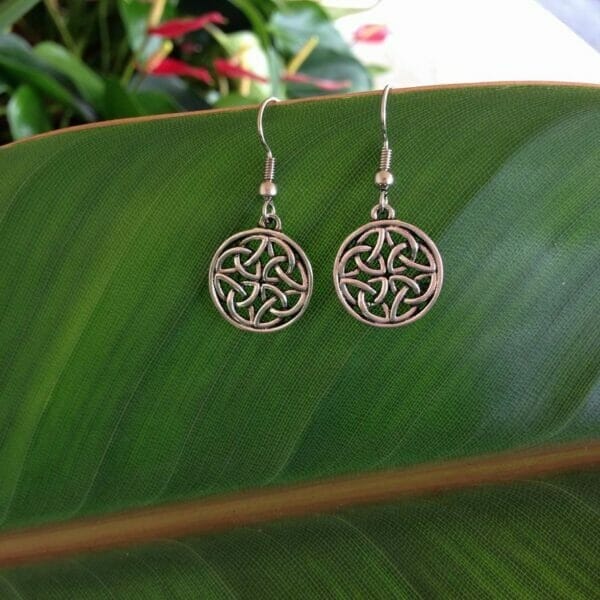 celtic charm earrings