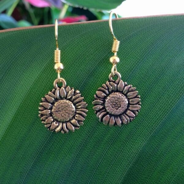 sunflower earring