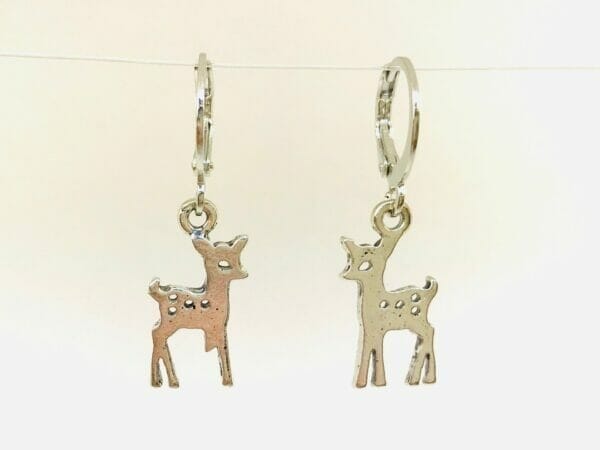 IMG_8107 Christmas Reindeer Earrings