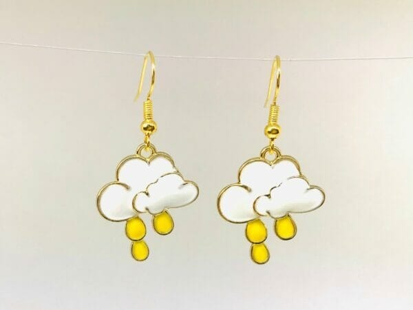 Thunder and Cloud Earrings