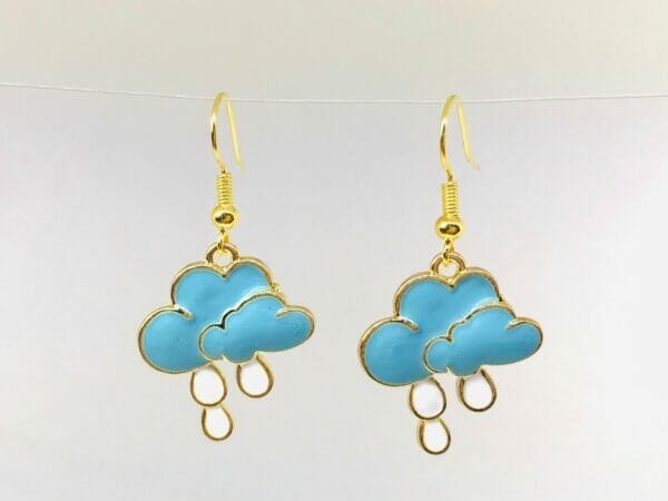 Thunder and Cloud Earrings