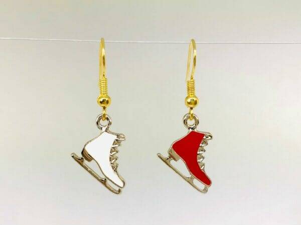 Iceskateshoesearring Ice Skate Shoes Earrings