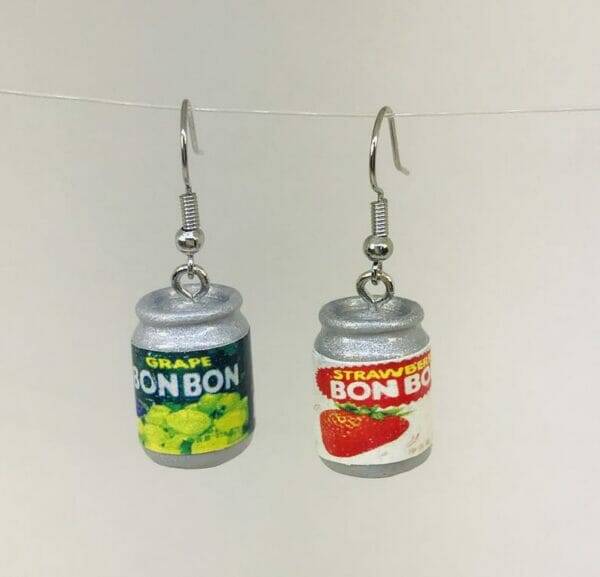 KawaiiDrinkearringsKoreanPopearrings kawaii drink earrings