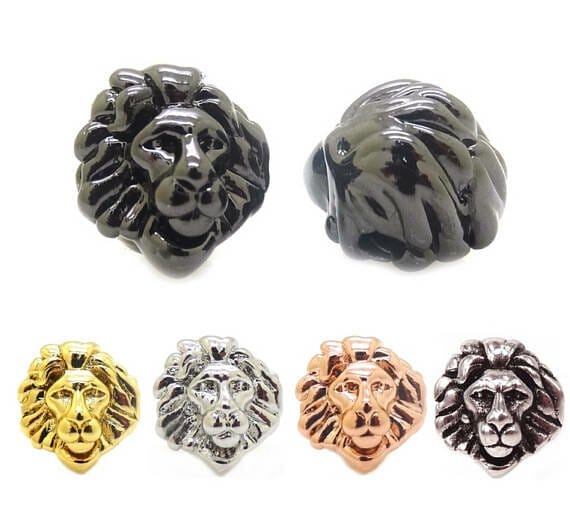 Lion_Face_Spacer_Beads_1 Lion Face Spacer Beads