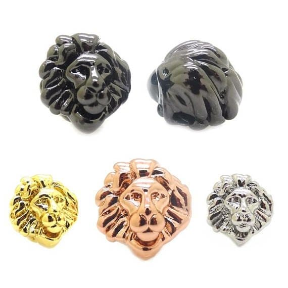 Lion_Face_Spacer_Beads_2 Lion Face Spacer Beads