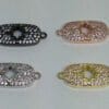 4PCS Micro Pave CZ Pave Compass