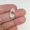 4PCS Micro Pave CZ Pave Compass