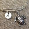 Sea Turtle Bangle Bracelet