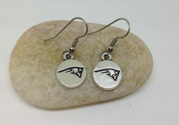 Patriot_team_earrings Patriots Earrings, football Team Earrings