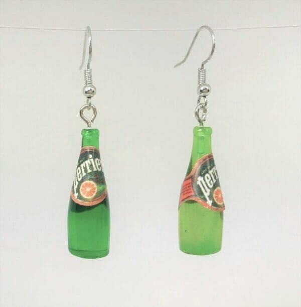 PerrierWaterEarrings Perrier Sparkling Water Earrings