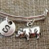 Piglet_bangle Pig Charm Bracelets
