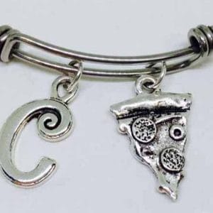 pizza charm bracelet wholesale