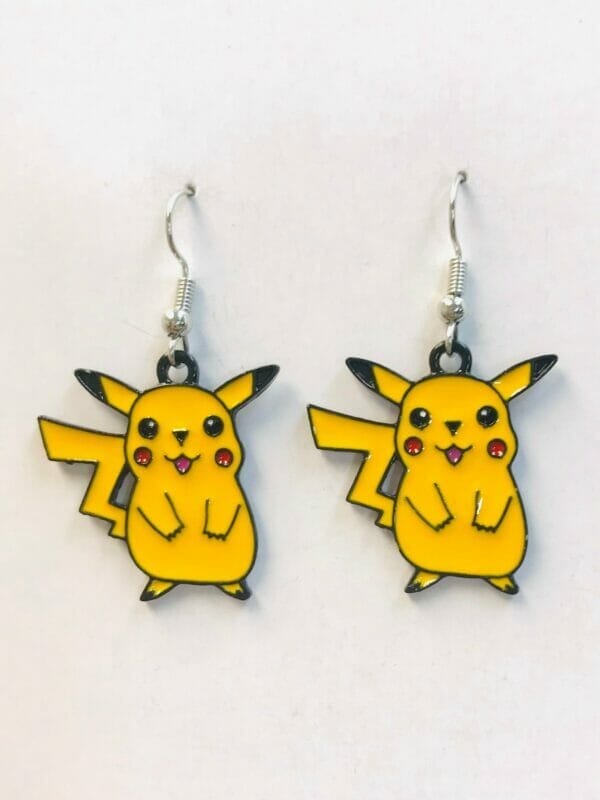 Pokemon_earrings Pokemon Earrings Enamel Earring Anime Earrings