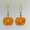 pumpkin orange earrings wholesale