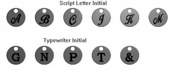 Script_initial_charm_7d105fc3-8cb2-41e4-b5a3-7ea7d74957b0 Hairdresser Charm Bracelets