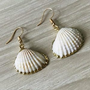 Fan Shell Earrings