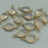 Tear Drop Shape Birthstone Connector