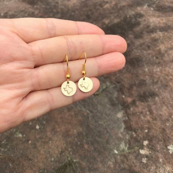 Texasearrings Texas State Map Earrings -50 states Available